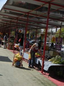 Feria Quilín, actualmente una feria concesionada en la comuna de Macul. Ejemplo de lo que sucederá con la ley de ferias libres.